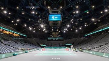 Imagen del Accor Arena, el recinto que acoge el Rolex París Masters, el Masters 1.000 de París.