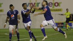 Ayron Del Valle y Andr&eacute;s Cadavid anotaron los goles del triunfo de Millonarios en su visita a Envigado, por la fecha 16 de la Liga &Aacute;guila II-2018.