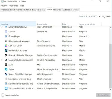 Cómo evitar que Skype se active al encender tu PC