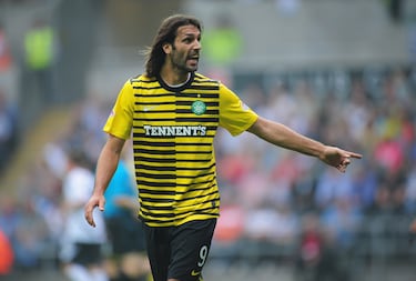 El Manchester City cedió al griego al Celtic en la temporada 07/08 y en la 08/09.