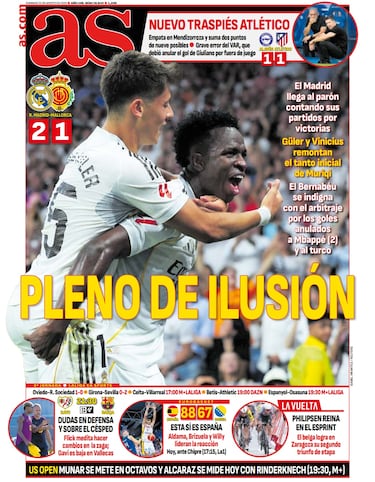Las portadas de AS de agosto