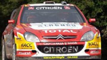 <b>OTRO PODIO.</b> Dani Sordo vuelve a subir al podio en Alemania y se afianza en la tercera posición del campeonato del Mundo.