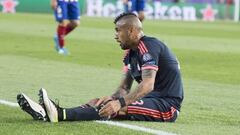 Arturo Vidal: “He jugado prácticamente con una rodilla y media”