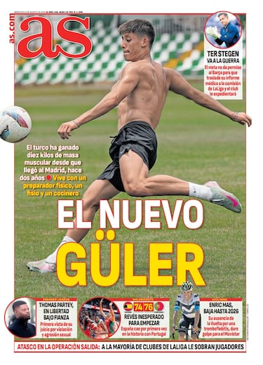 Las portadas de AS de agosto