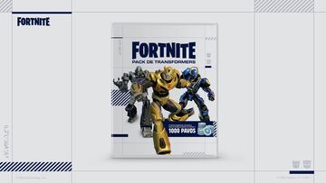 fortnite pack transformers fecha salida precio contenido megatron bumblebee