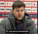 Pochettino: "Es inaceptable"