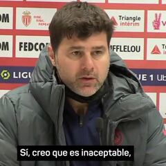 Pochettino: "Es inaceptable"
