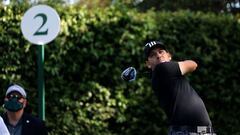 Sergio Garc&iacute;a entrenando en Augusta.