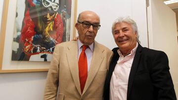 Ezpeleta y Nieto en su última visita al diario AS.