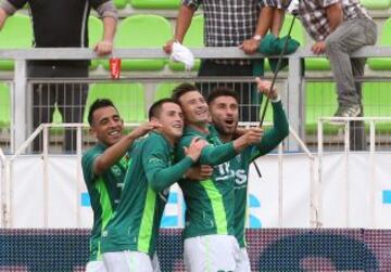 Roberto Gutiérrez metió 11 goles para la gran campaña de Wanderers, que terminó segundo en el Apertura, a un punto del campeón.