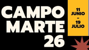 Campo Marte 26: lineup completo, precios y dónde comprar los boletos