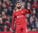 Mohamed Salah invierte roles en la Champions League con el Liverpool