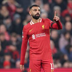 Mohamed Salah invierte roles en la Champions League con el Liverpool