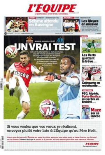 Portadas de la prensa deportiva