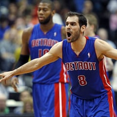 Calderón se reencuentra con Casey: regresa a los Pistons