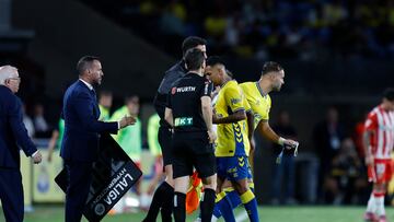 27/09/2025 FUTBOL SEGUNDA DIVISION TEMPORADA 25/26 PARTIDO UD LAS PALMAS - ALMERIA Jese