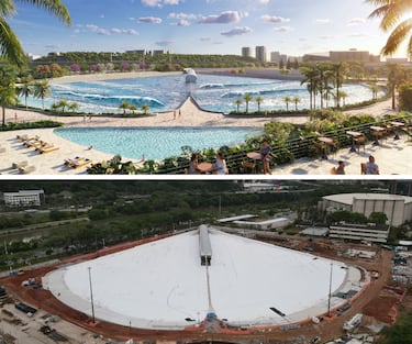As¨ª est¨¢n 6 de los Wavegarden en construcci¨®n, incluyendo Madrid