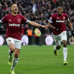 Doblete de Chicharito le da el triunfo al West Ham