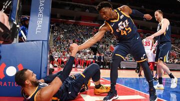 Mitchell parece haber zanjado su disputa con Gobert.