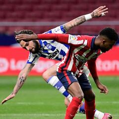 Lemar: revelación del Atleti y suplente con Francia