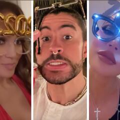 Así recibieron las celebridades al 2023: Jennifer Lopez, las Kardashian, Bad Bunny y más