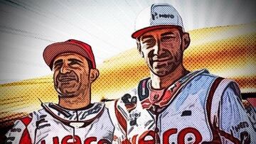 Paulo Gonçalves y Joaquim Rodrigues.