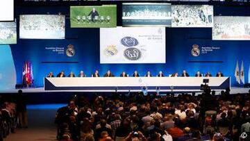 Asamblea del Real Madrid en directo