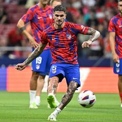 Simeone continúa sin Barrios; Nahuel vuelve y João tiene molestias