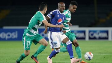 Millonarios confirmó mediante un comunicado que el lateral izquierdo Felipe Banguero firmó un nuevo contrato para seguir en el equipo por dos años más.