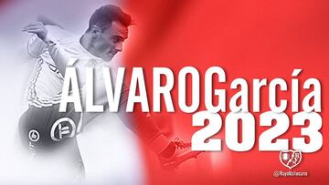 Oficial: Álvaro García ya es nuevo jugador del Rayo Vallecano