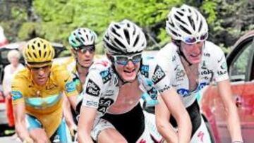 <b>DUPLA. </b>Los Schleck, objeto de deseo de Armstrong y Bruyneel.