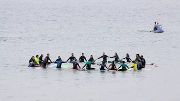 Homenaje surf Ignacio Echeverría