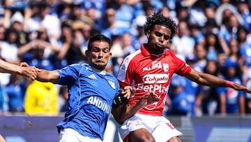 Millonarios e Independiente Santa Fe empataron 1-1 en El Campín.