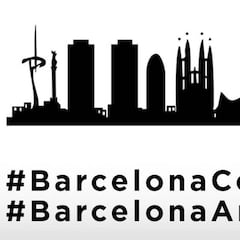 Fuerza Barcelona: famosos dan su apoyo a la ciudad