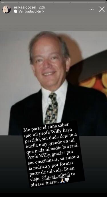 Ex alumnos de ‘La Academia’ se despiden del maestro Willy Gutiérrez
