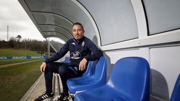 Óscar Cano, entrenador del Deportivo.