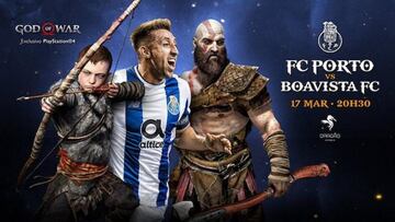 God of War se cuela en Portugal en una campaña del FC Porto
