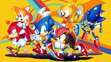 Arte oficial de Sonic Mania Plus