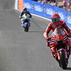 Paliza a la vista de Márquez