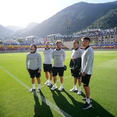 Andorra sai sem o palco