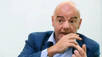 Gianni Infantino apuesta por un Mundial de 48 equipos. 