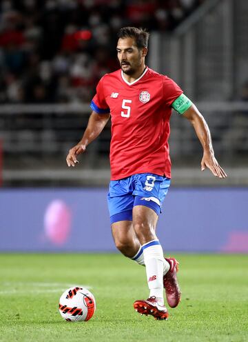 El jugador costarricense con más partidos en la historia de los ticos es Celso Borges, que lleva 152 internacionalidades oficiales.