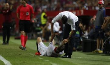 Vietto y Gustavo Poyet.