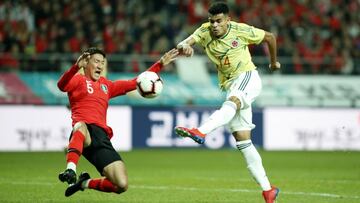 Luis Díaz el mejor de Colombia en la derrota 2-1 ante Corea del Sur