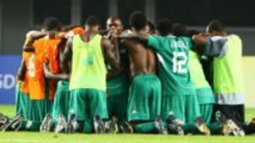 La selección Nigeriana llegó a Brasil para disputar la Copa Confederaciones, tras retrarse su viaje por 'motivos internos'.