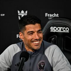 Luis Suárez reveals why he moved to MLS in first press conference as Inter Miami player
