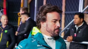 Fernando Alonso (Aston Martin). Las Vegas, Estados Unidos. F1 2025.