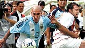 <b>DIFÍCIL</B>. Guiñazú quiere venir cedido, pero Independiente sólo vende.