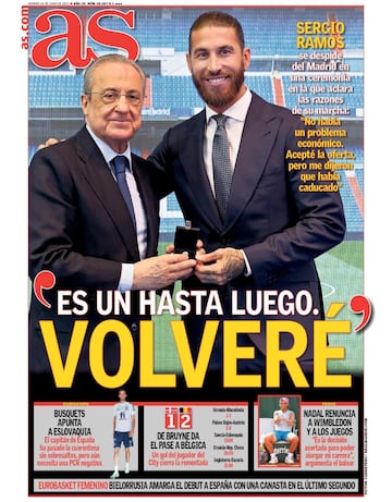 Las portadas de AS de junio