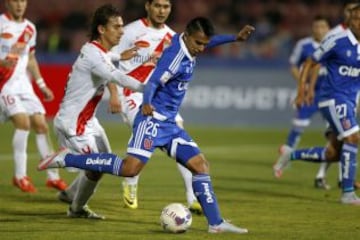 Universidad de Chile recibió a Curicó en el Nacional.